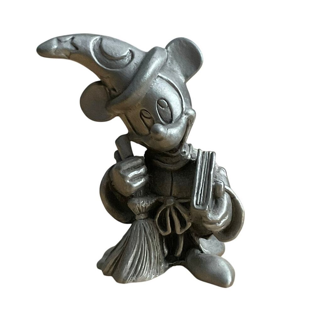 Hudson Pewter Sorcerers Apprentice Mickey Mouse Figurine Disney 3864